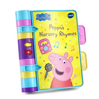 VTech Peppa Pig Peppa's Nursery Rhymes Interactive Book